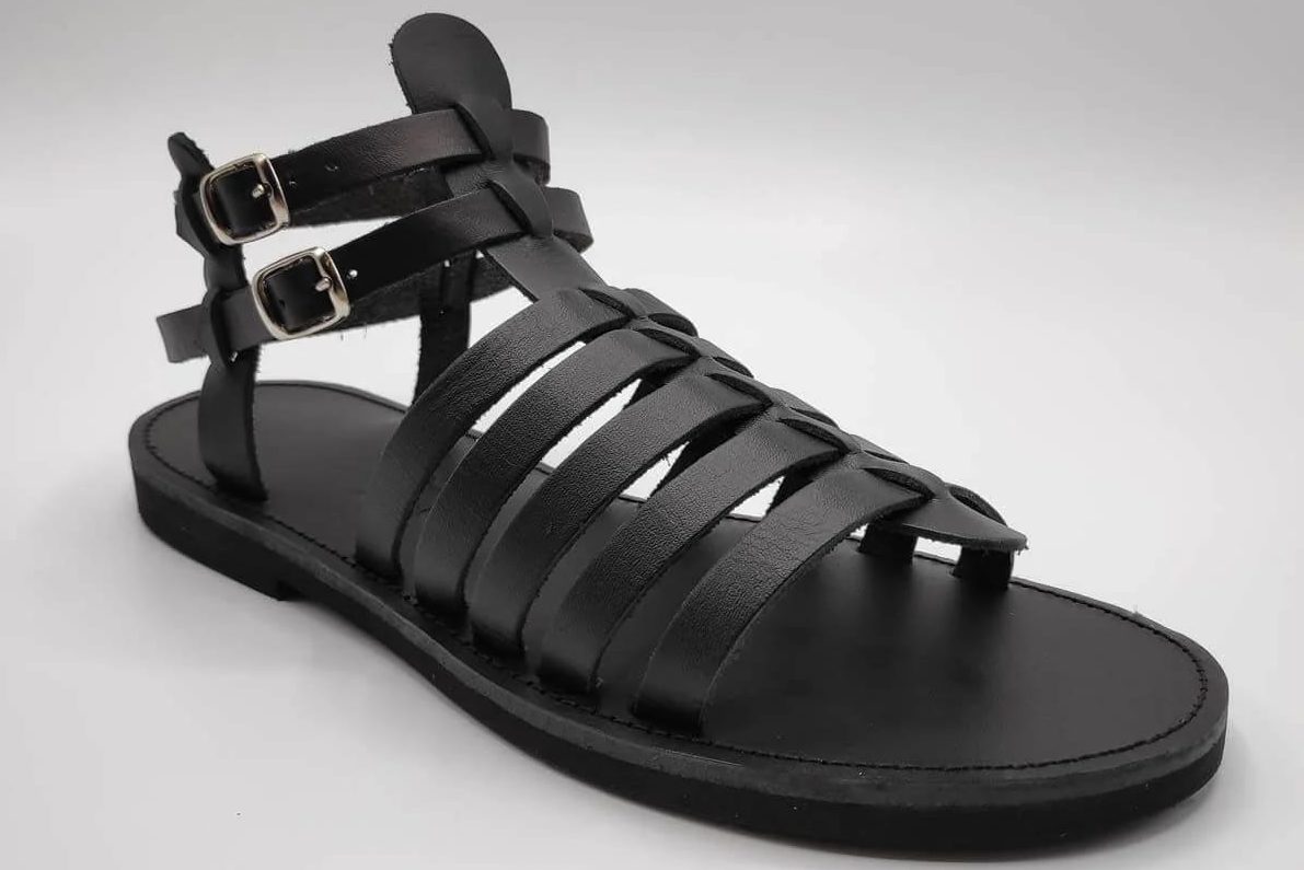  black leather sandals mens | Buy at a Cheap Price 