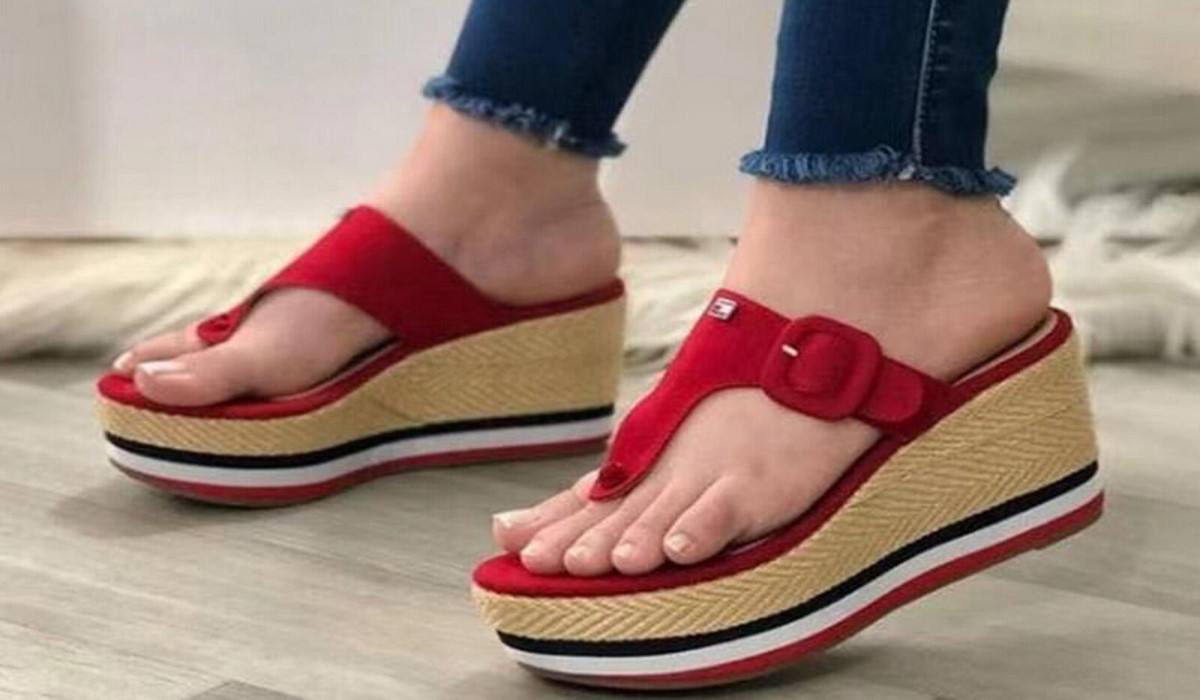  Buy And Price slippers with small wedge heel 